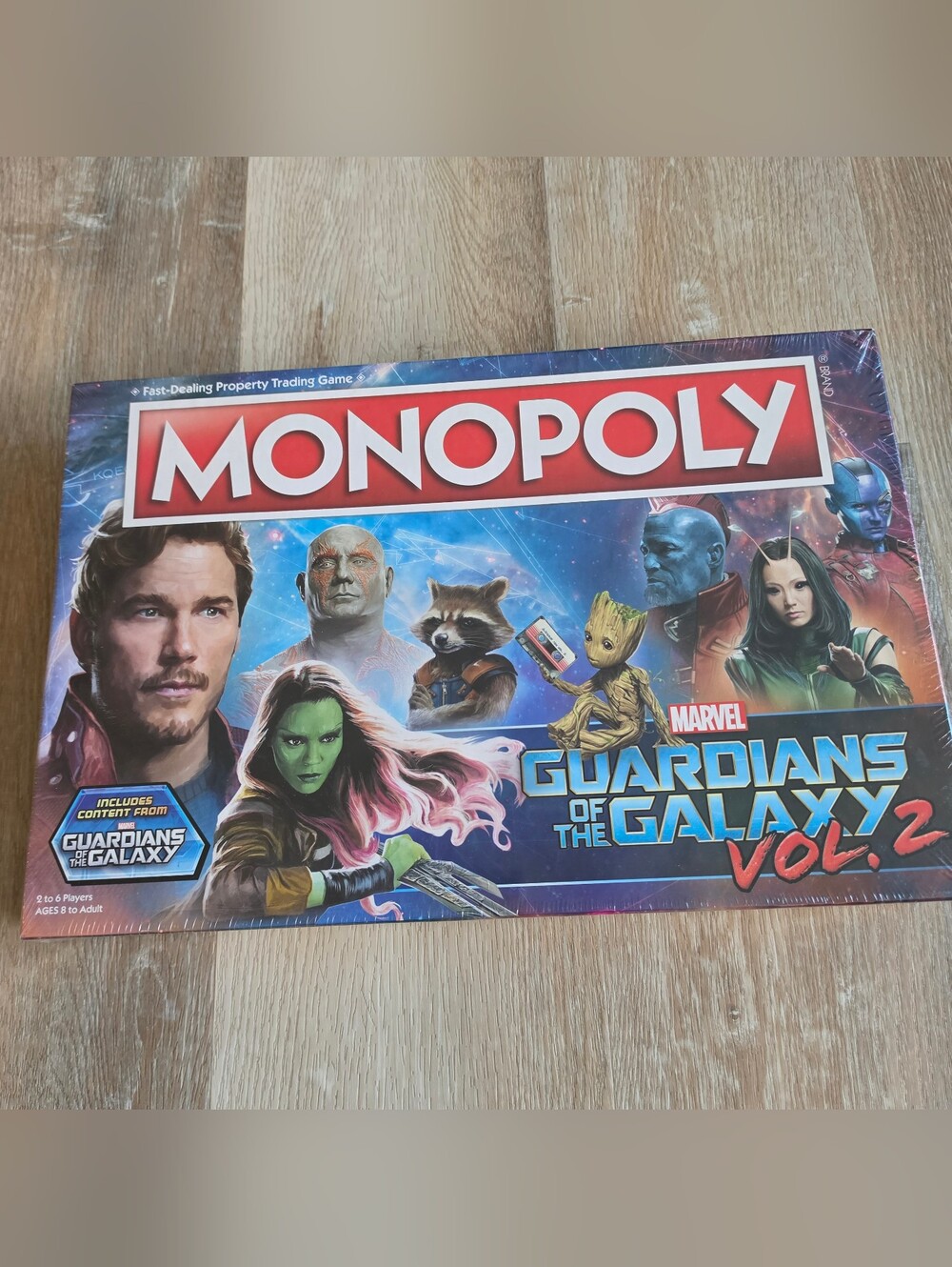 Monopoly Guardians of the Galaxy Vol. 2  SEALED NEW